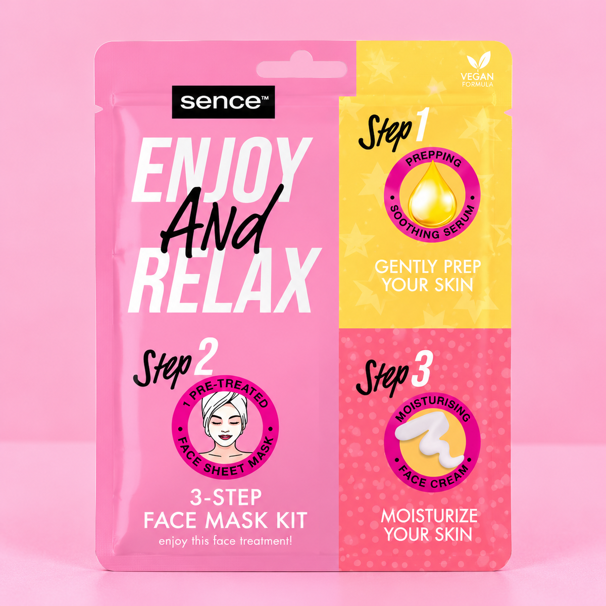 Masques Visage 3 Étapes – Sence Enjoy & Relax