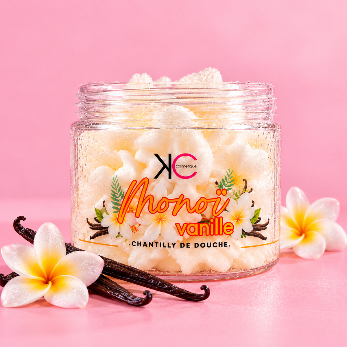Chantilly de Douche Monoï Vanille 100g