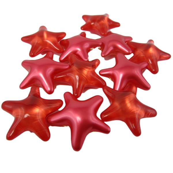 Perles de bain forme d'étoile parfum Passion