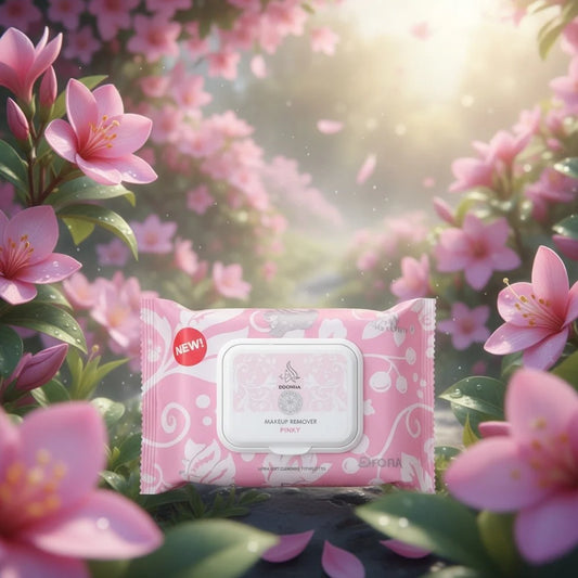 🌸 Lingettes Démaquillantes Hydratantes Yara – D’Donna  🌸