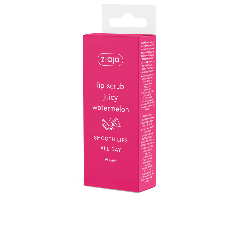 Gommage pour les lèvres au sucre et à la pastèque juteuse