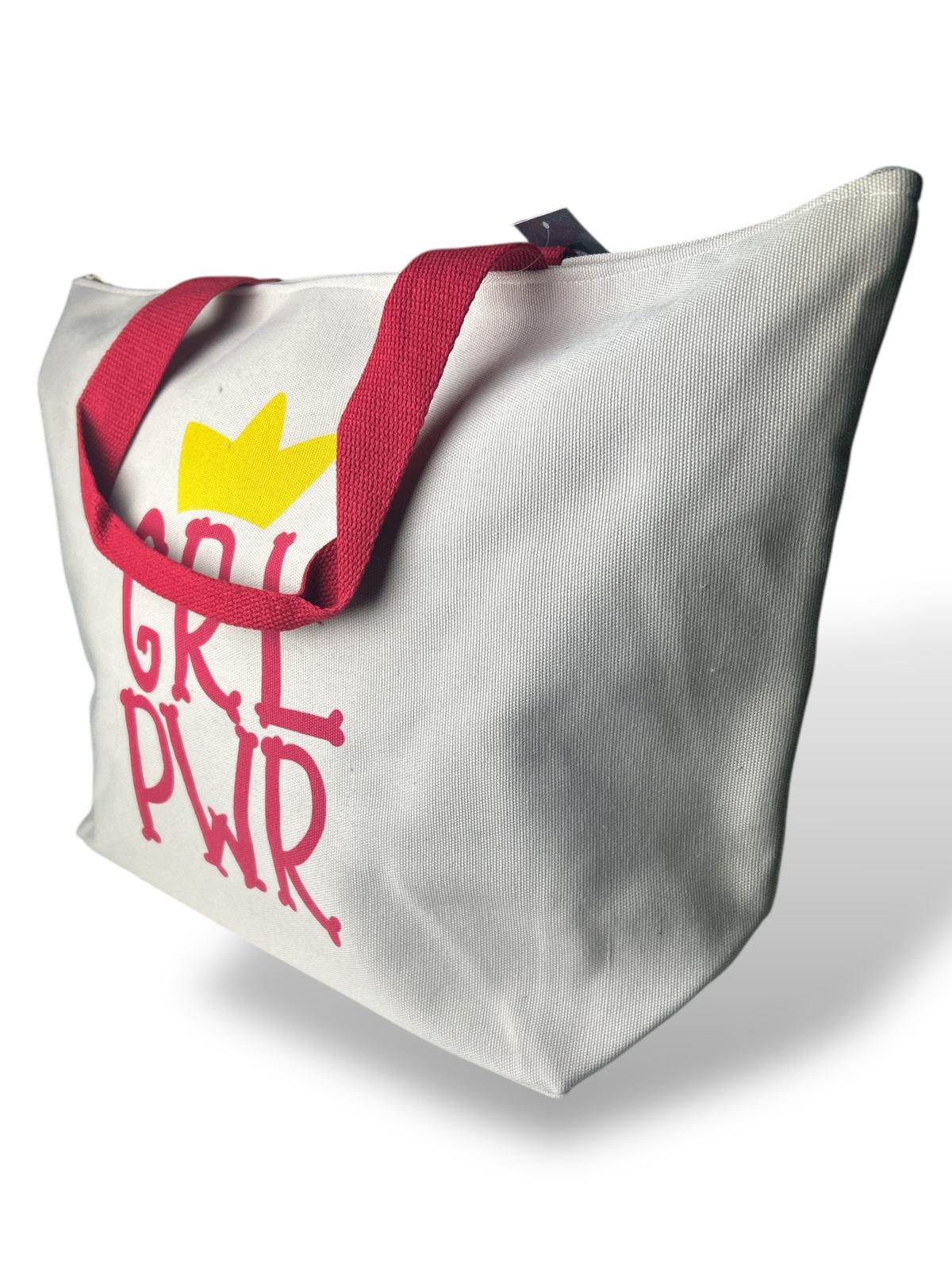 Grand sac de plage girl power