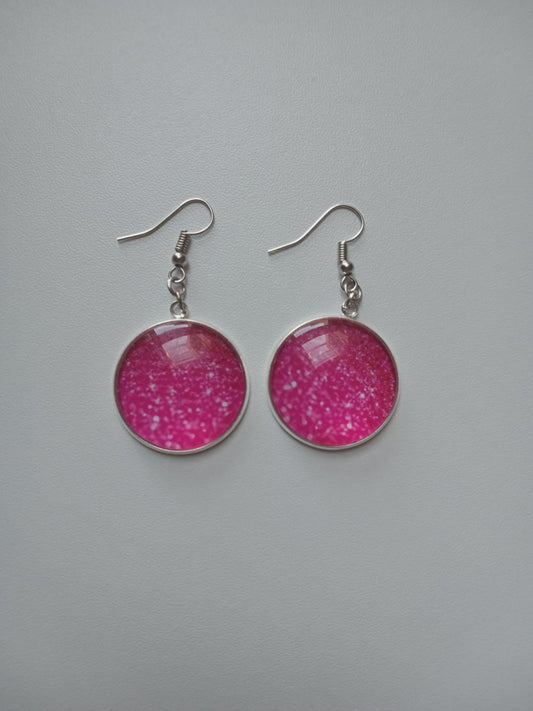 Boucle d'oreille ronde