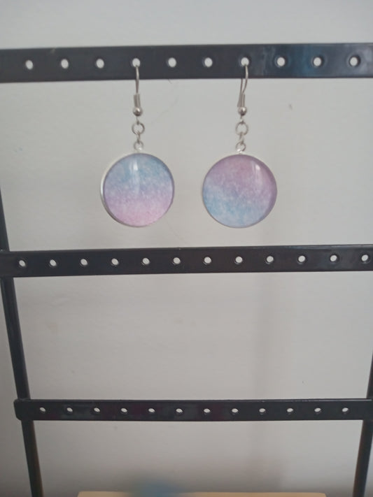 Boucle d'oreille ronde