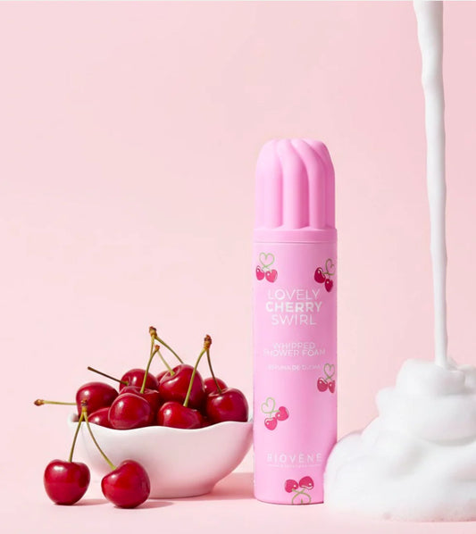 Mousse de Douche Fouettée Lovely Cherry Swirl – Biovène Barcelona – 250 ml