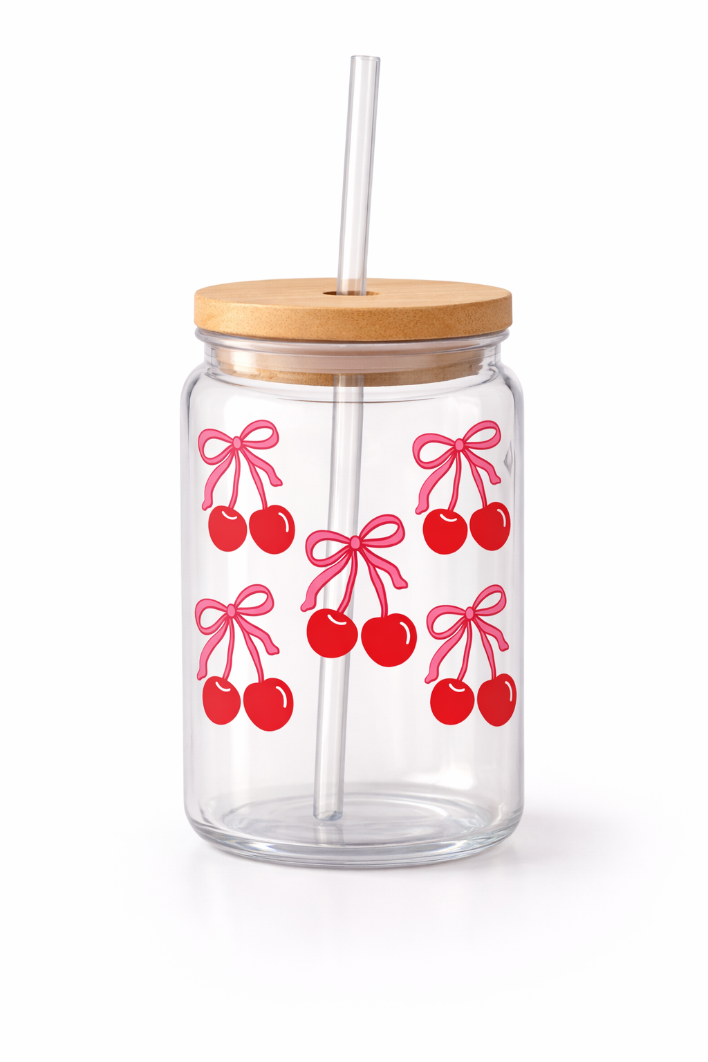 Gobelet avec couvercle en bambou et paille réutilisable