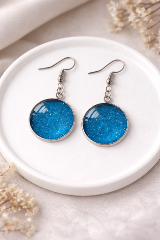 Boucle d'oreille ronde