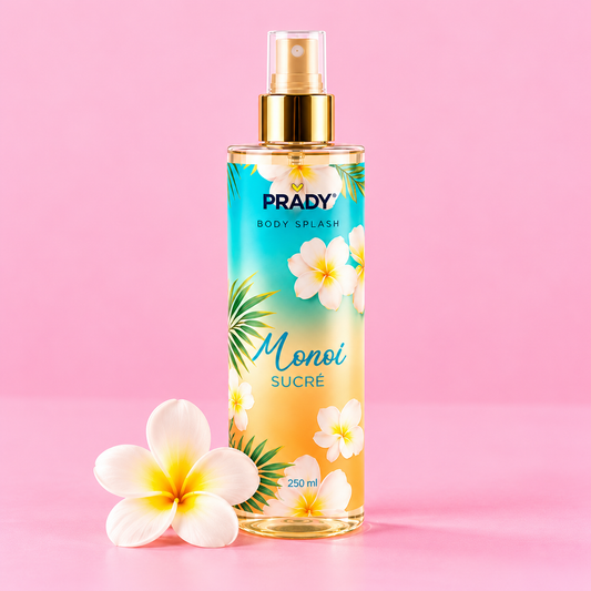 🌺 Brume Corps & Cheveux Monoï Sucré Prady – 250 ml