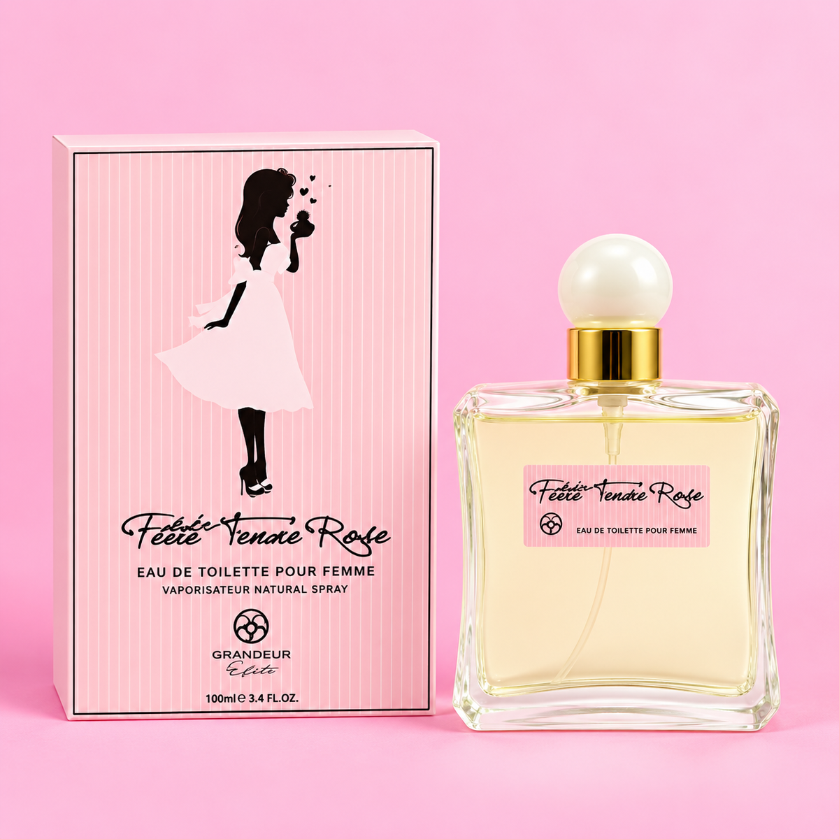 Eau de toilette La petite femme rose
