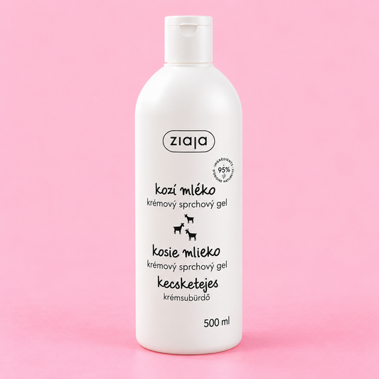 🐐🥛 Gel Douche Crème au Lait de Chèvre Ziaja 500 ml – Douceur & Nutrition Intense 🥛🐐