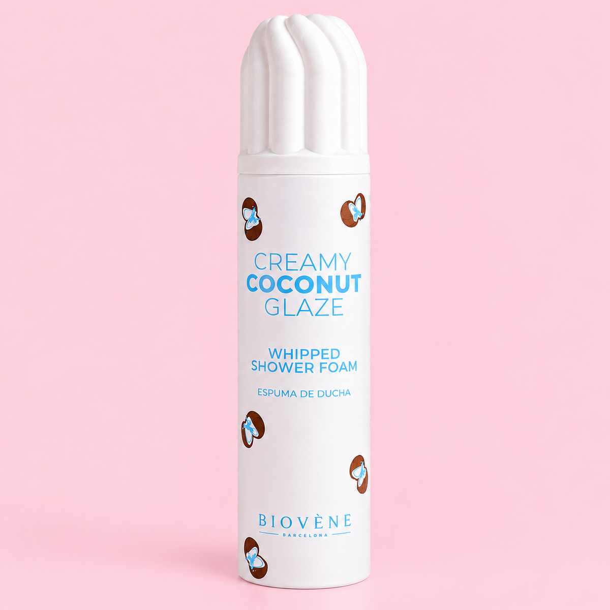 Mousse de Douche Fouettée Creamy Coconut Glaze – Biovène Barcelona – 250 ml