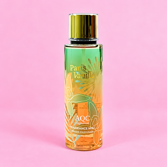 Brume femme Paris Vanilla 250 ml AQC fragrances