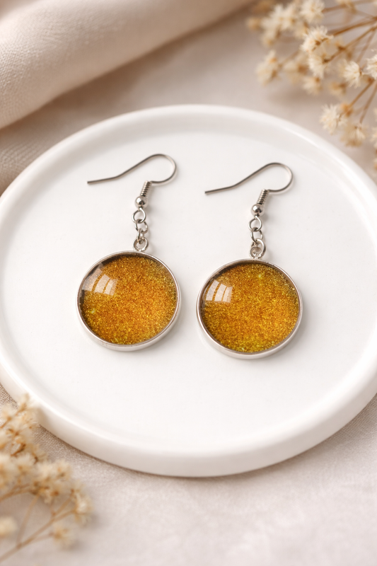 Boucle d'oreille ronde