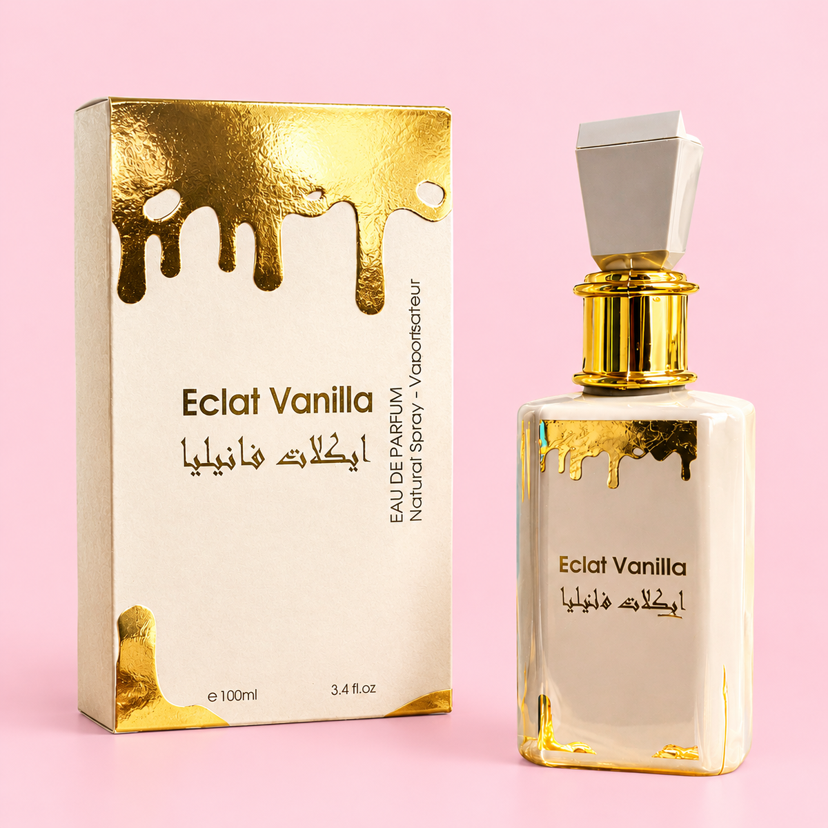 🍦 Eau de Parfum Éclat Vanilla – Fragrance Couture – 100 ml  🤍✨