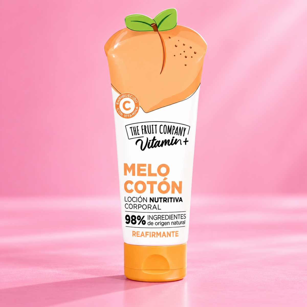 Lotion pour le corps à la pêche raffermissante nutritive Vitamine+ 200 ml