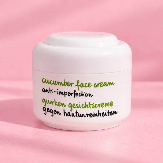 Crème visage concombre