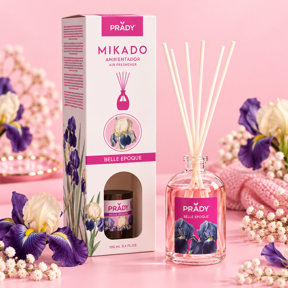 🌸 Diffuseur Mikado PRADY Belle Époque 100ML