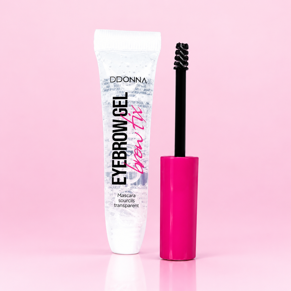 Gel fixateur & mascara incolore cils et sourcils