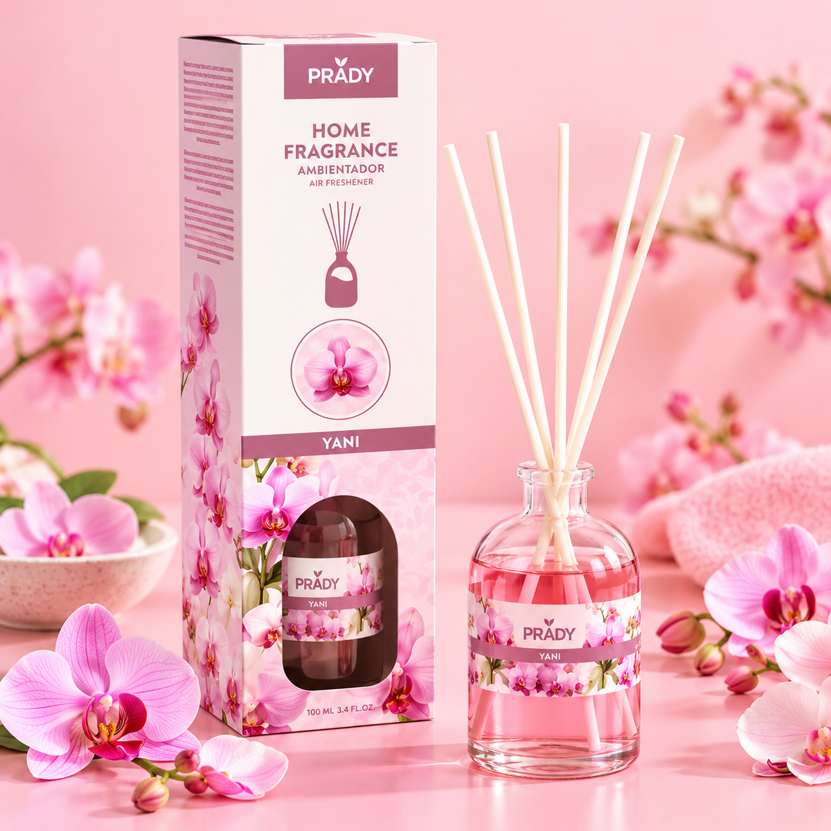 💎 Diffuseur Mikado Yani – Parfum d’Ambiance 100 ml